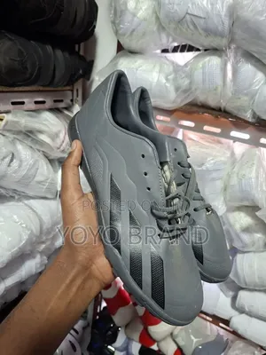 Adidas Football Boots in a Dark Gray