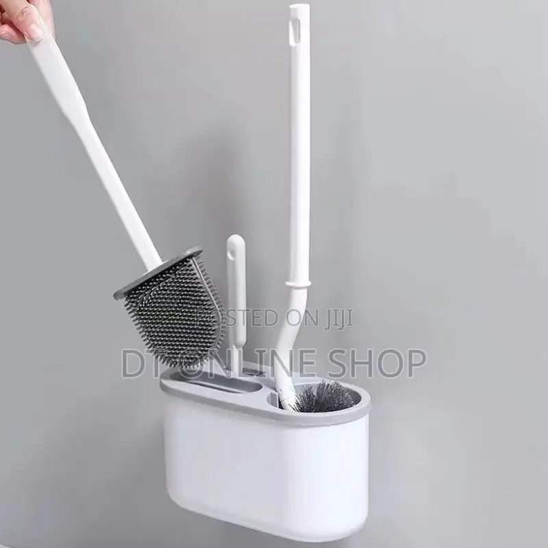 In 1 Factory Detachable Handle Toilet Cleaning Brush Set