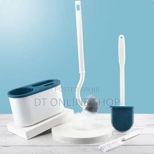 In 1 Factory Detachable Handle Toilet Cleaning Brush Set