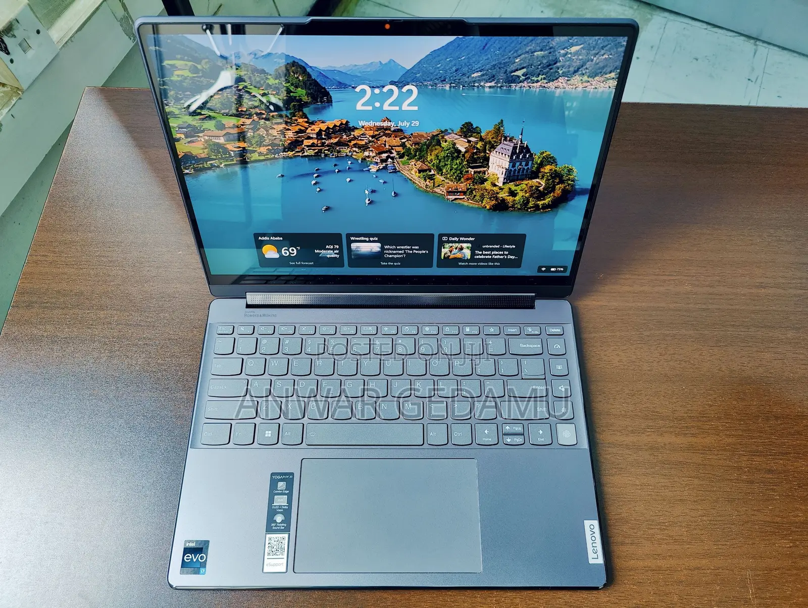 New Laptop Lenovo Yoga 9 16GB Intel Core i7 SSD 1T