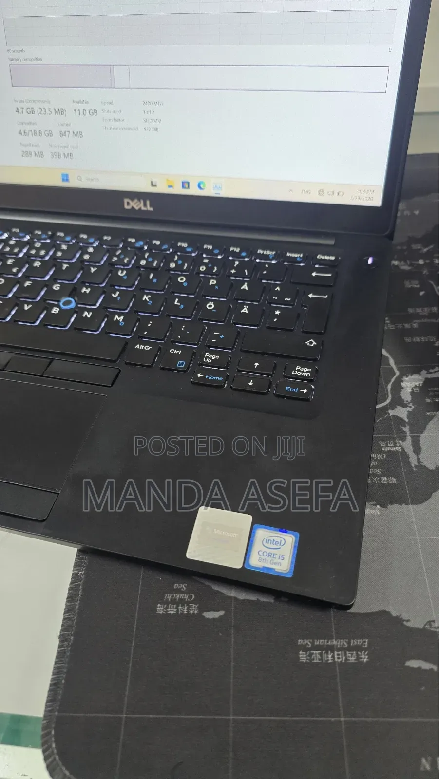 New Laptop Dell Latitude 7490 16GB Intel Core i5 SSD 256GB