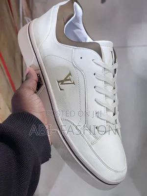 Louis Vuitton Shoes Feature a Cream-Colored