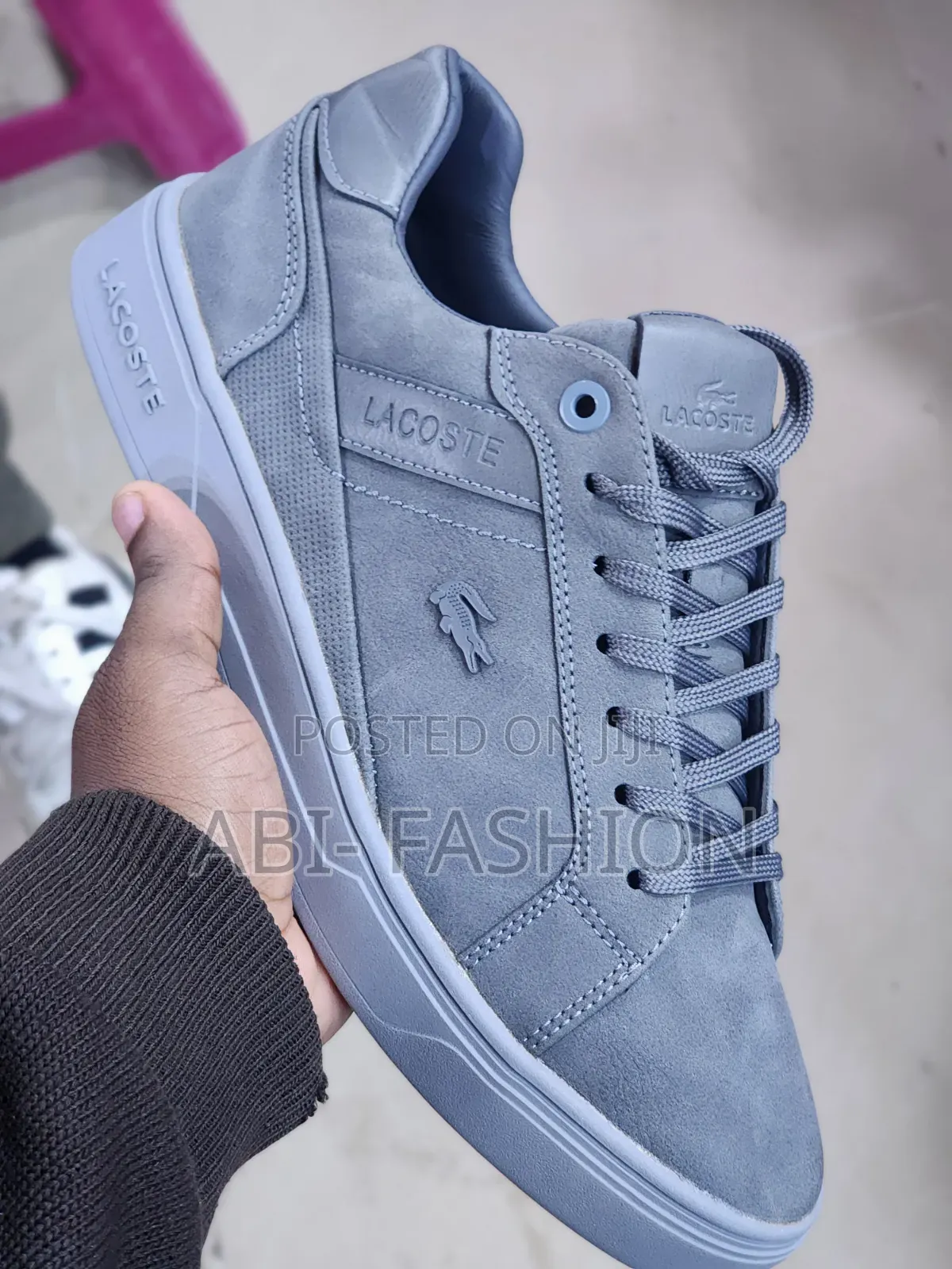Lacoste Nubuck Sneakers Pure Leather