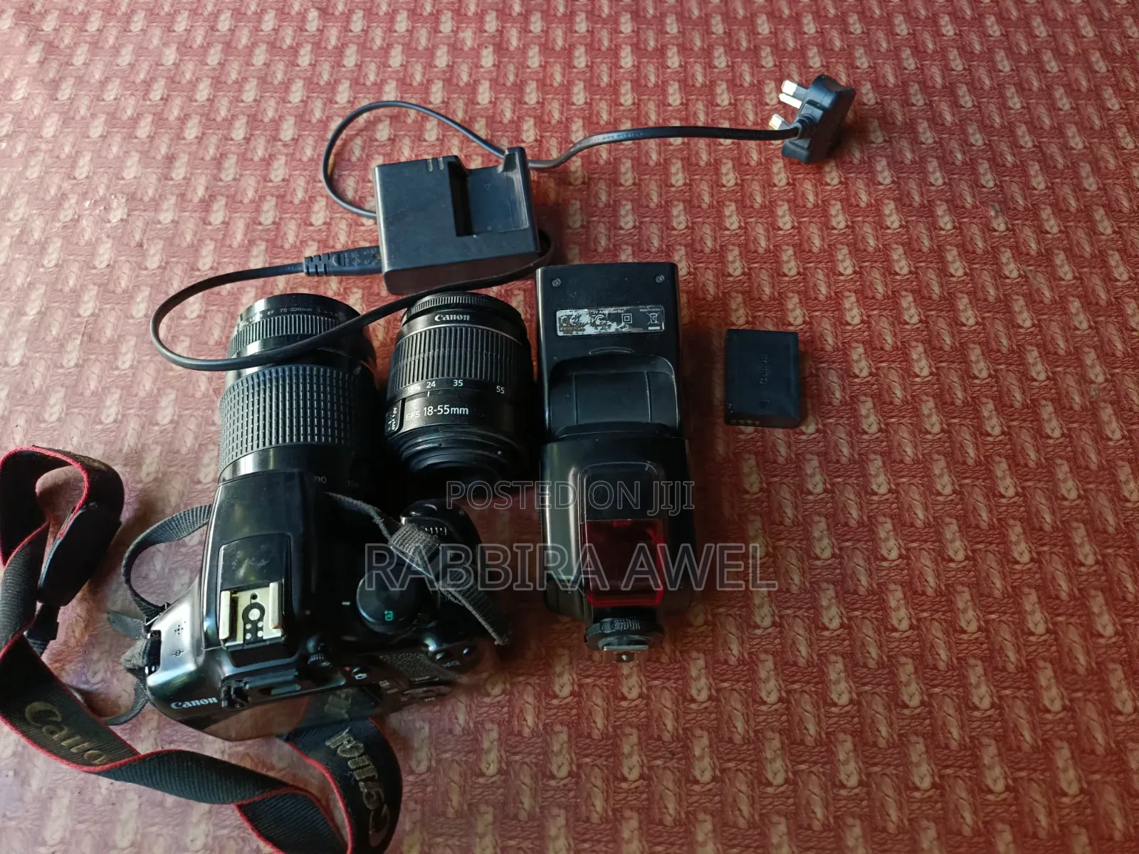 Canon EOS 1100D Complete Kit (With 2 Lenses Speedlite Flash)