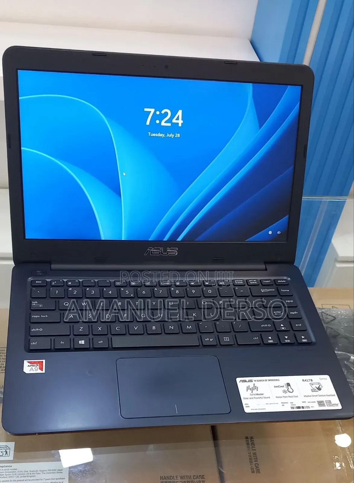 New Laptop Asus ROG Strix G15 8GB Intel Core Ultra 9 SSD 256GB