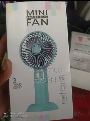 Mini Handheld Fan - Portable and Rechargeable