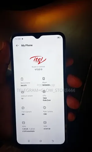 Itel A70 128 GB White