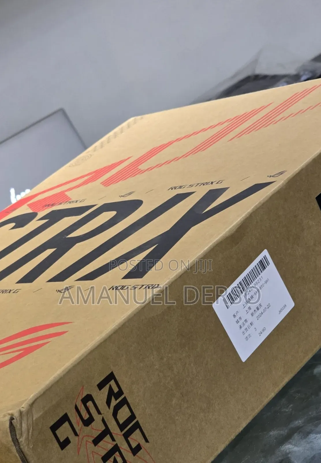 New Laptop Asus ROG Strix G15 16GB Intel Core i9 SSD 1T