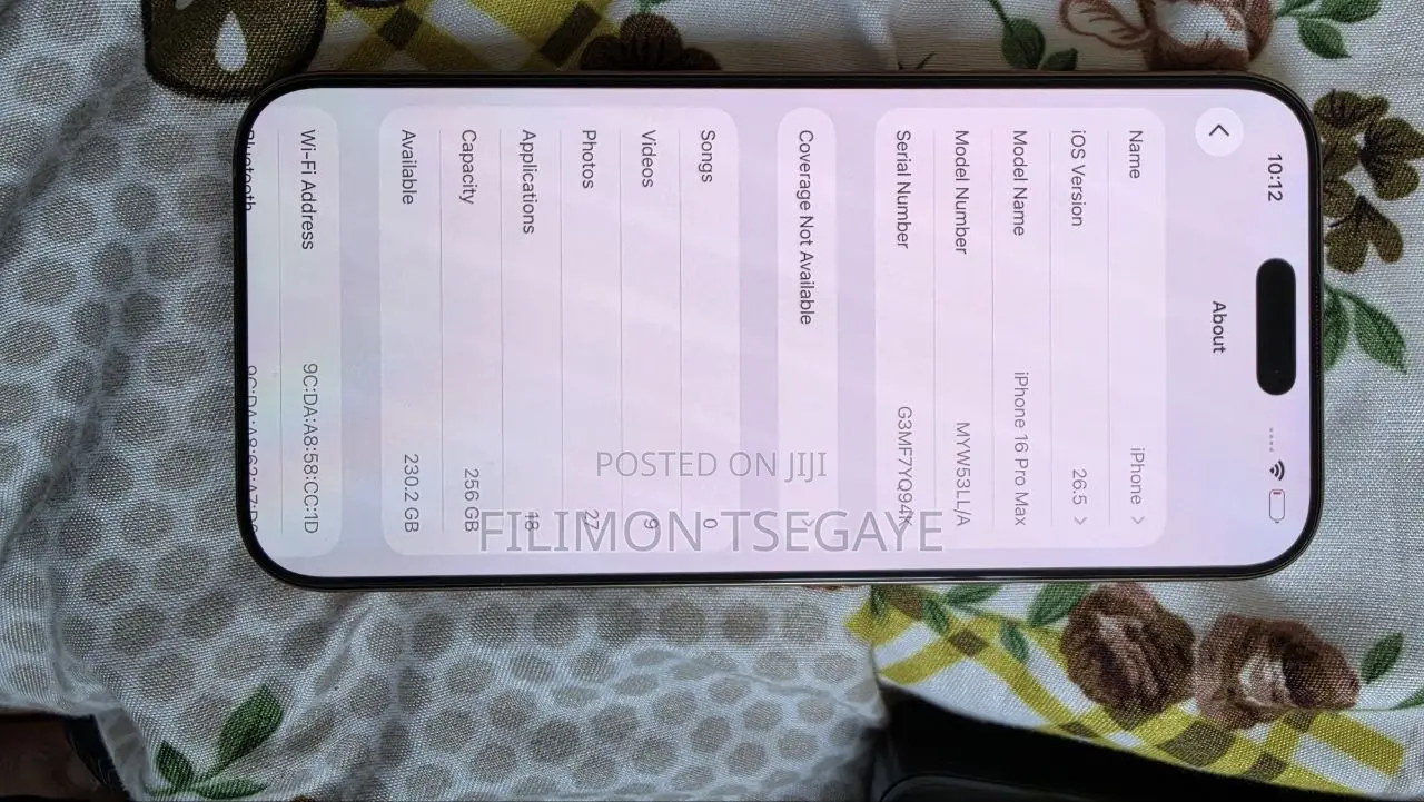 Apple iPhone 16 Pro Max 256 GB Gold