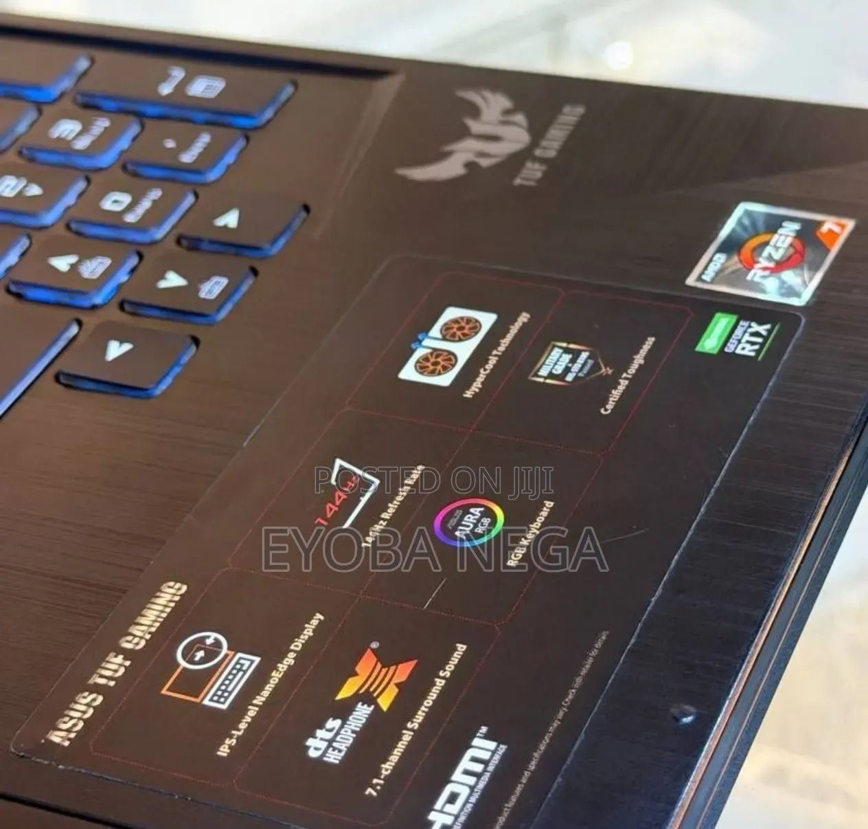 New Laptop Asus TUF Gaming A15 16GB AMD Ryzen 7 SSD 512GB