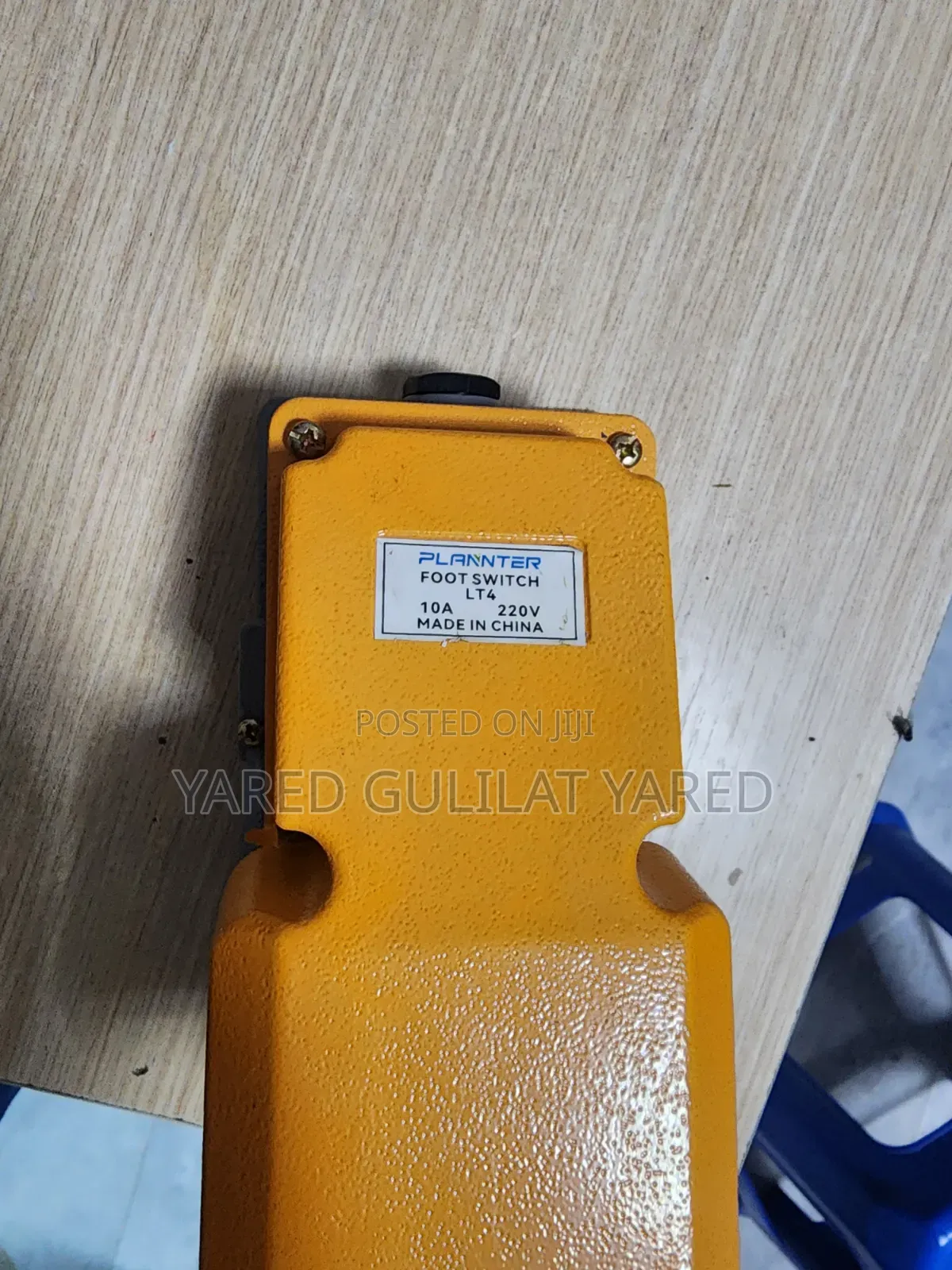Industrial Foot Switch or Pedal Switch LT4 (10A 220V) Hz