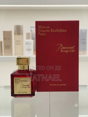 Maison Francis Kurkdjian Baccarat Rouge 540 and 724