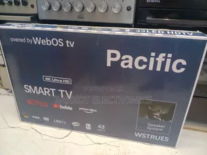 Pacific Smart Webos TV 43 Inch Andraid Doubel Gelass 2026 Quality