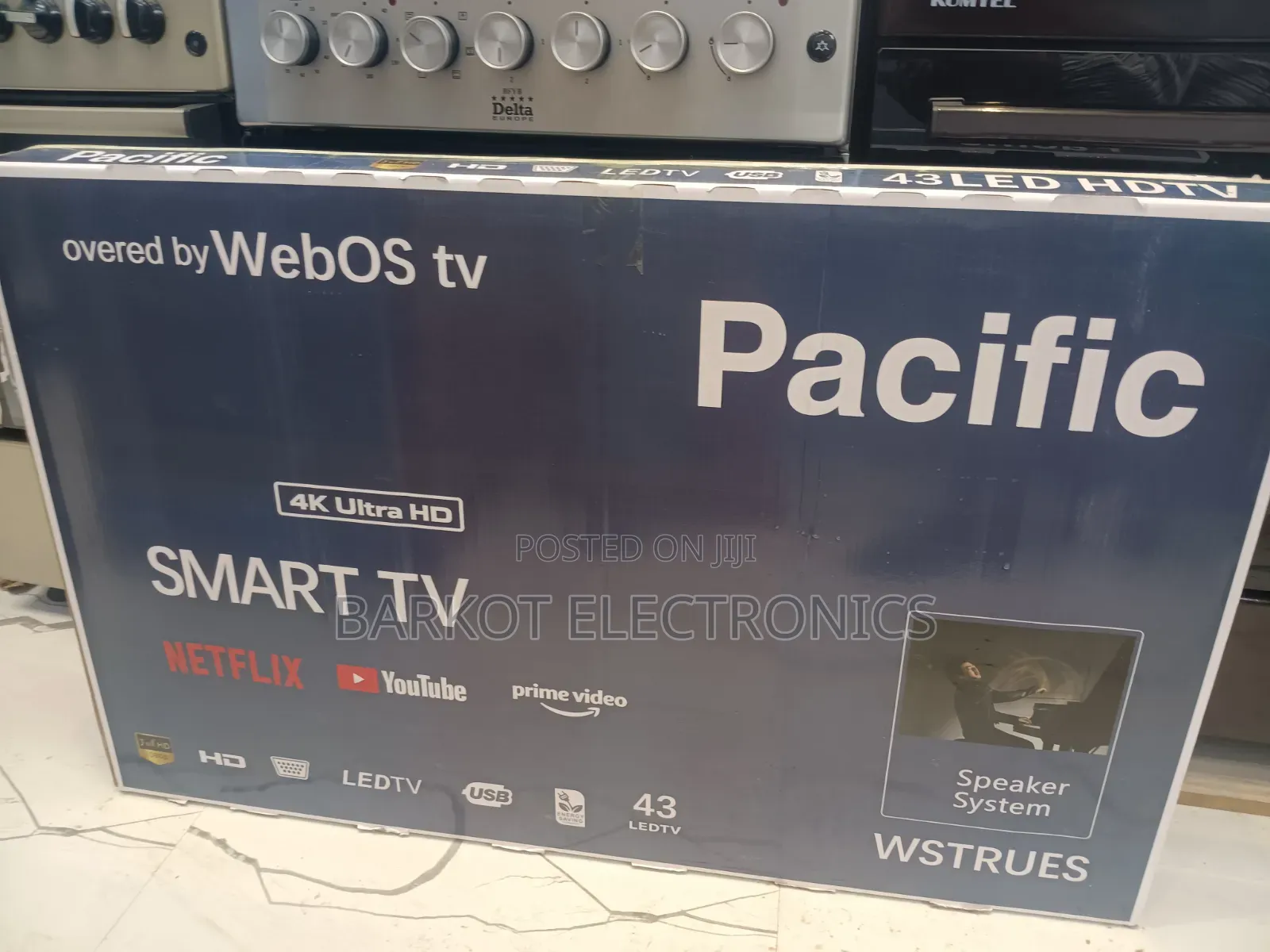 Pacific Smart Webos TV 43 Inch Andraid Doubel Gelass 2026 Quality