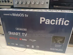 Pacific Smart Webos TV 43 Inch Andraid Doubel Gelass 2026 Quality