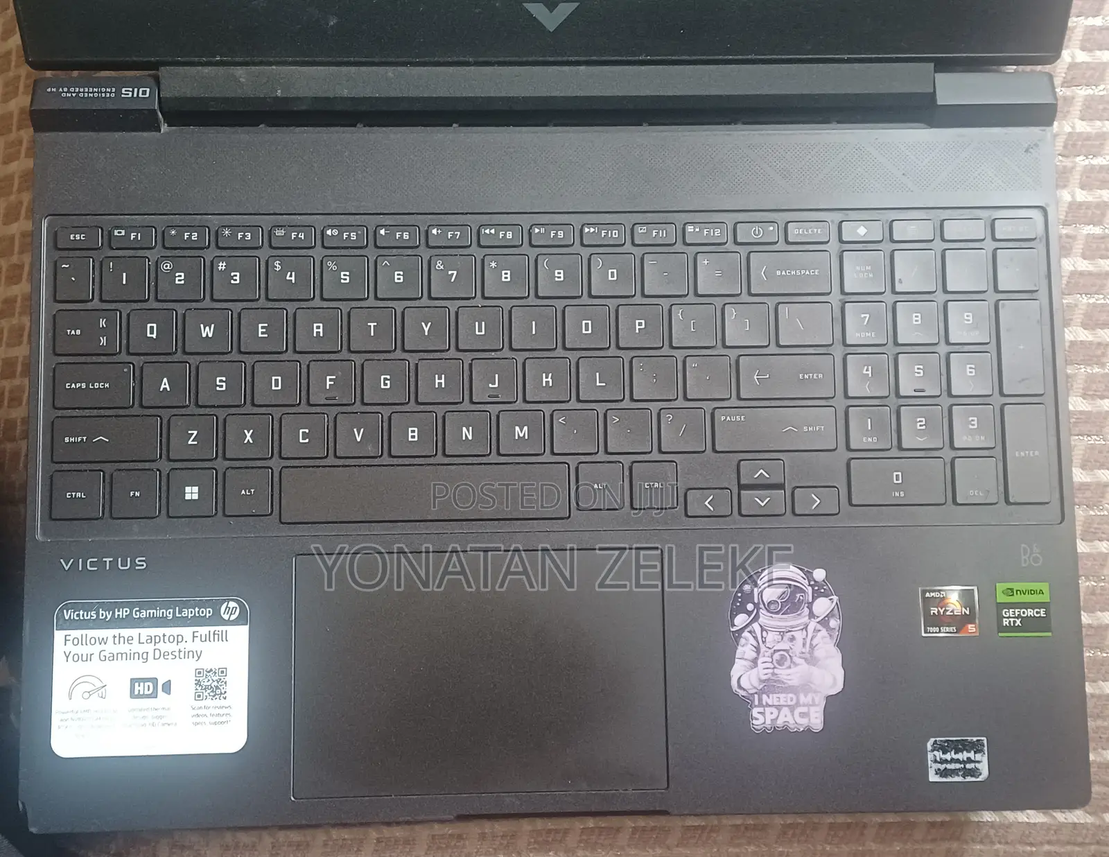 Laptop HP Victus 15 8GB AMD Ryzen 5 SSD 512GB