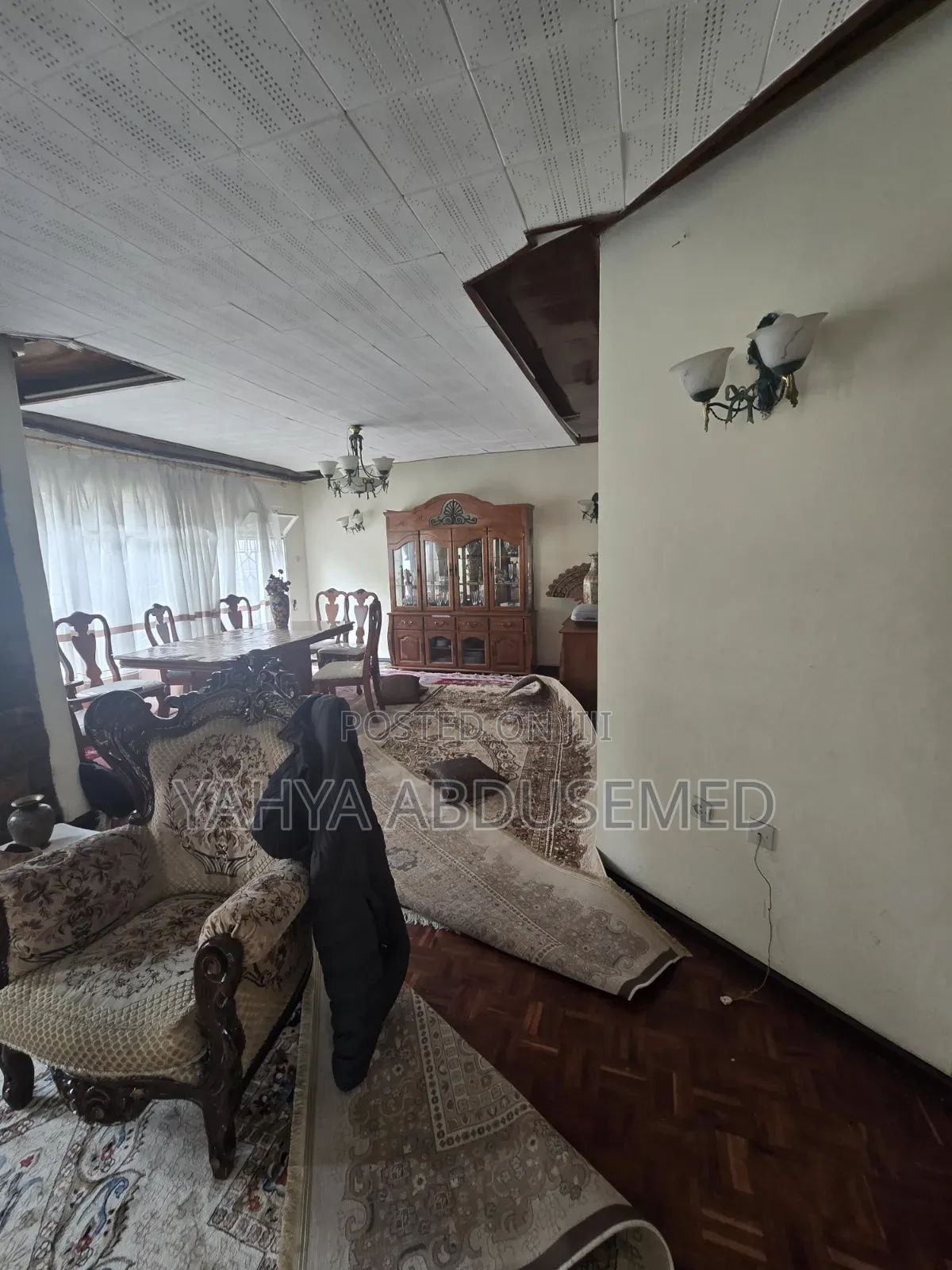 Furnished 4bdrm Villa in Egypt Street, Lideta for rent