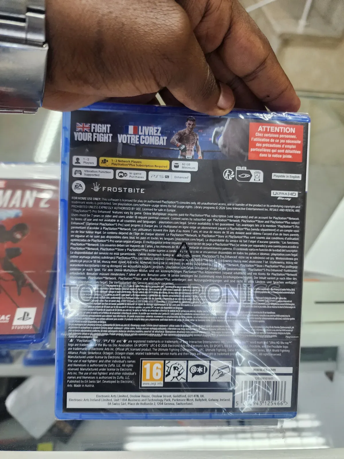 UFC 6 Playstation 5