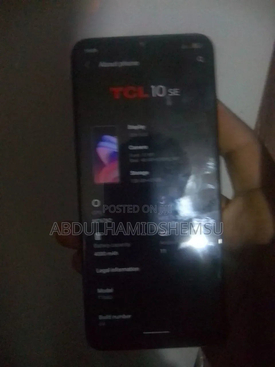 TCL 10 SE 128 GB Black