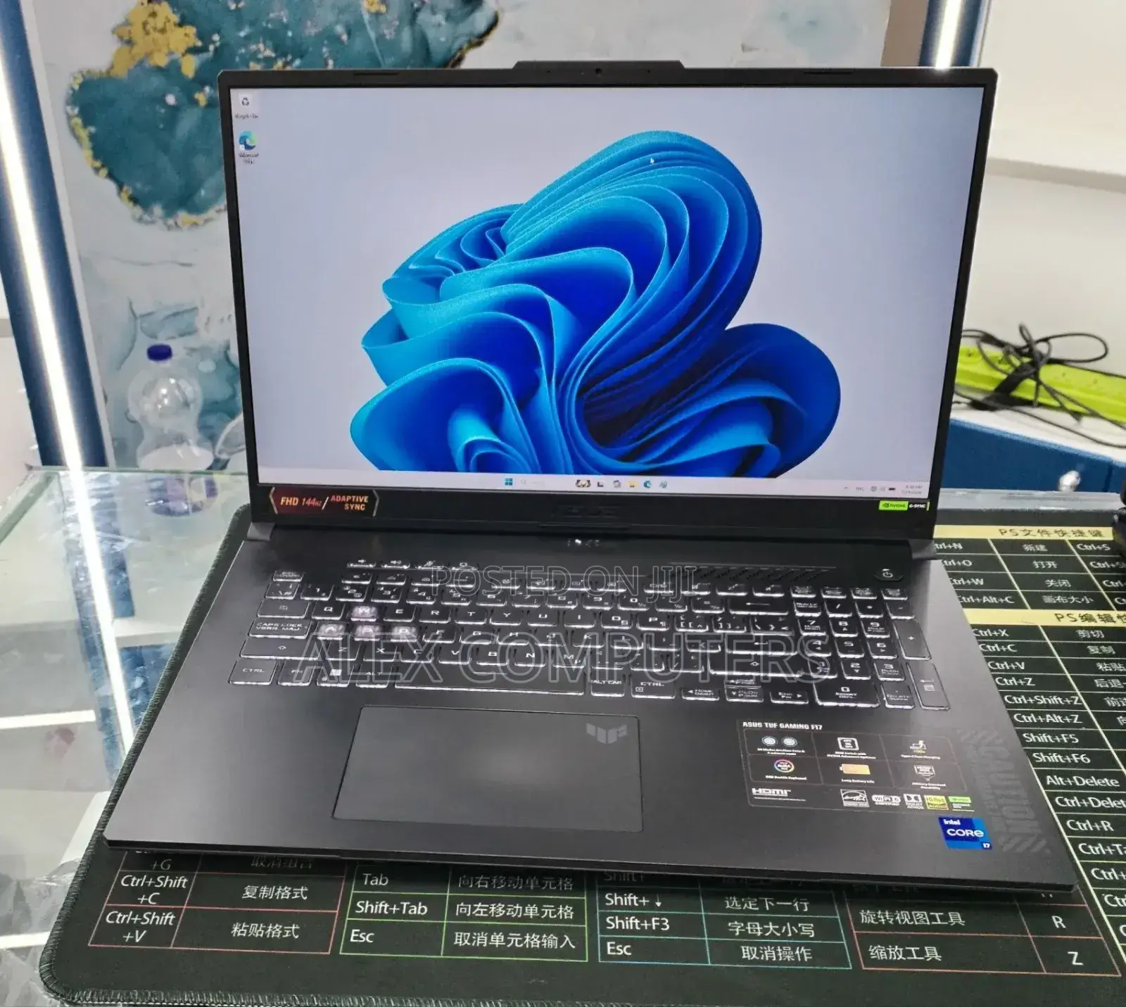 New Laptop Asus TUF Gaming A15 16GB Intel Core i7 SSD 1T