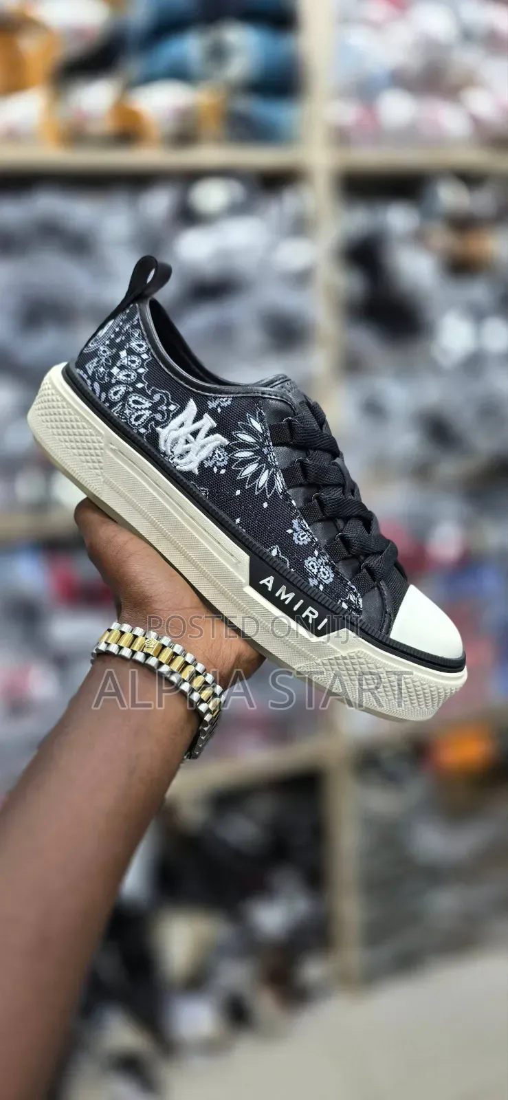 AMIRI Fashion Sneakers Flat Master Quality Shoes Made in Vietnam