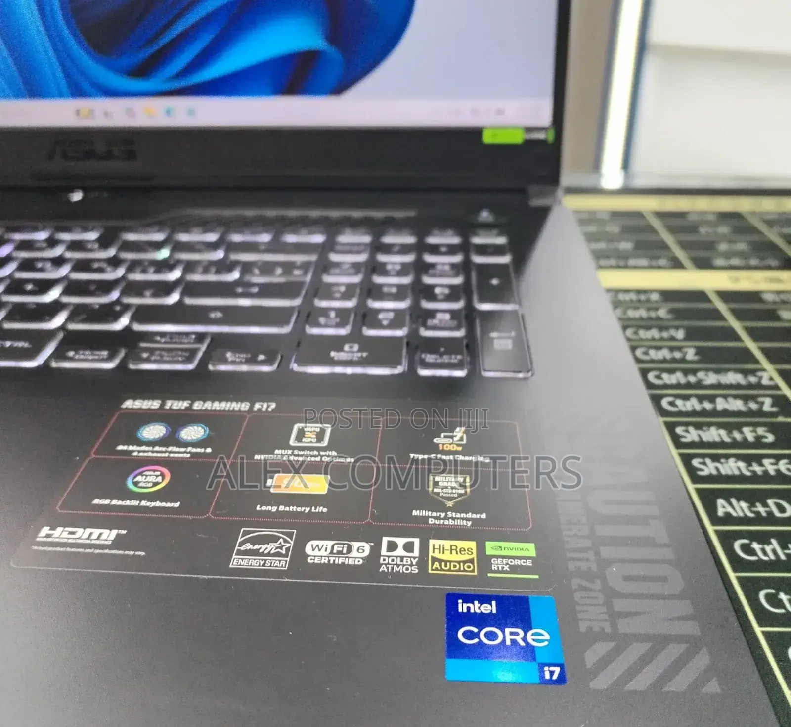 New Laptop Asus TUF Gaming A15 16GB Intel Core i7 SSD 1T