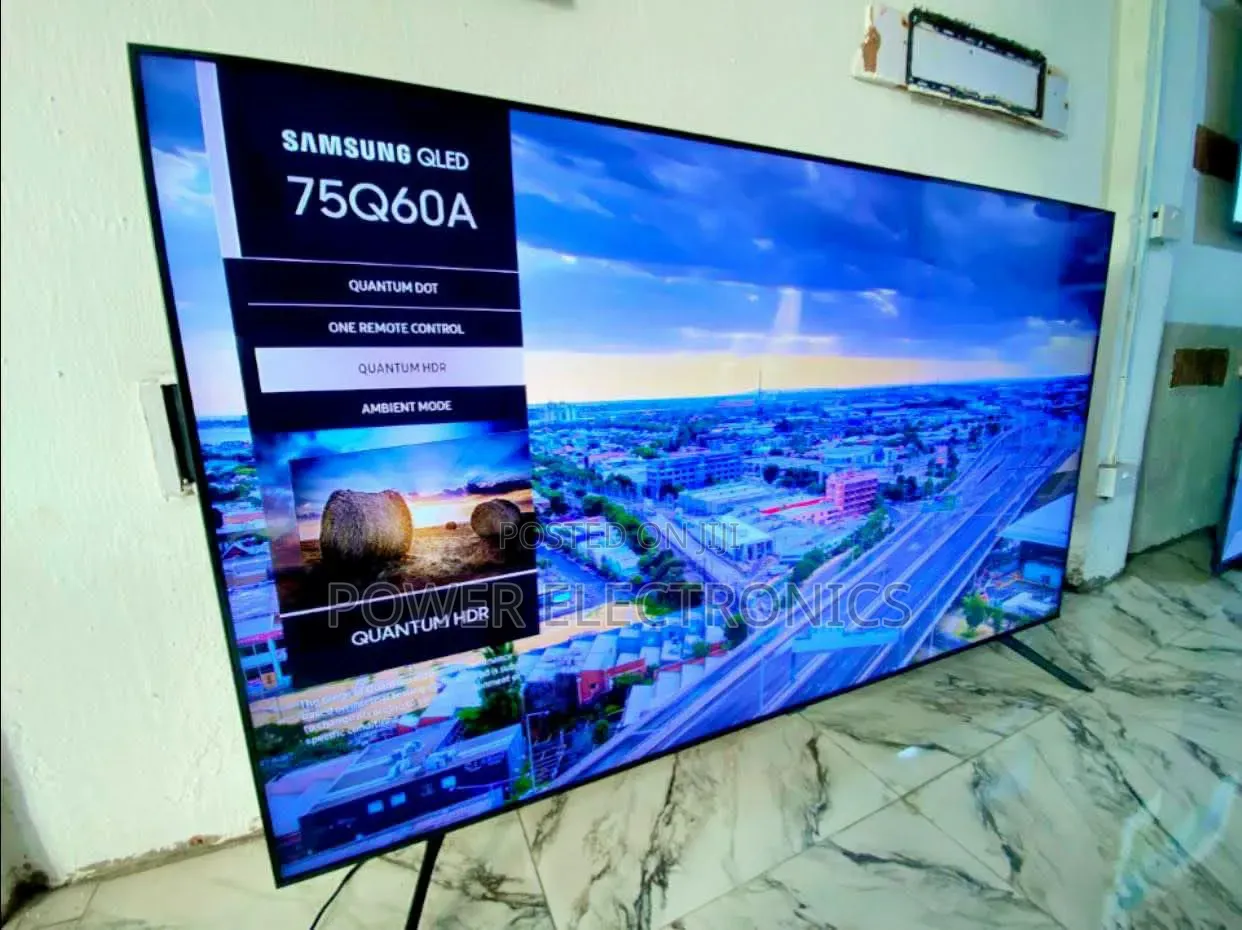 Samsung 75''inch Qled Google Televishion