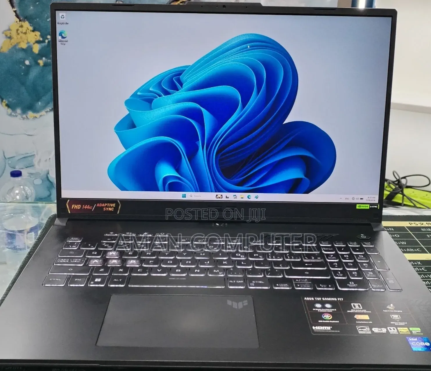 New Laptop Asus TUF Gaming A15 16GB Intel Core i7 SSD 1T