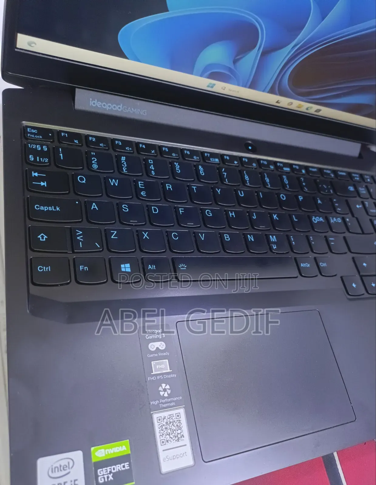 New Laptop Lenovo Ideapad Gaming 3 16GB Intel Core i5 SSD 512GB