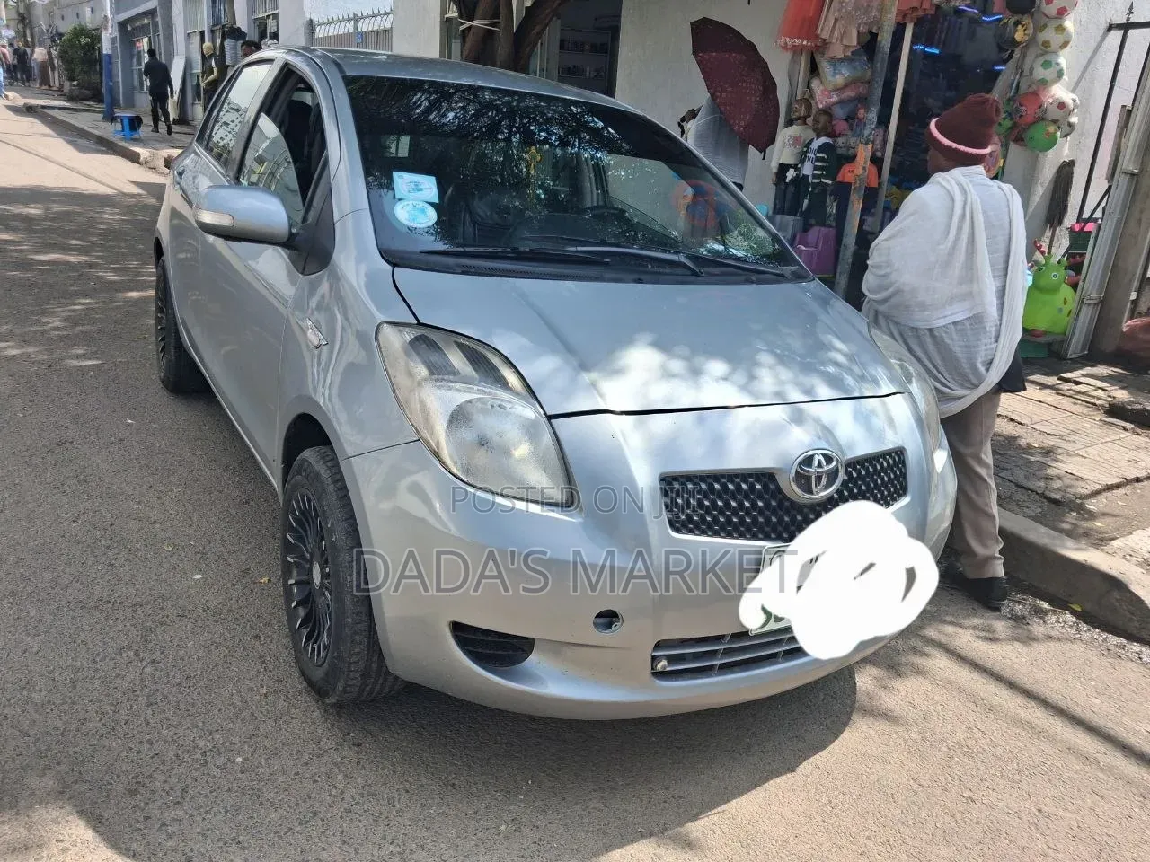 Toyota Yaris 2007 Silver