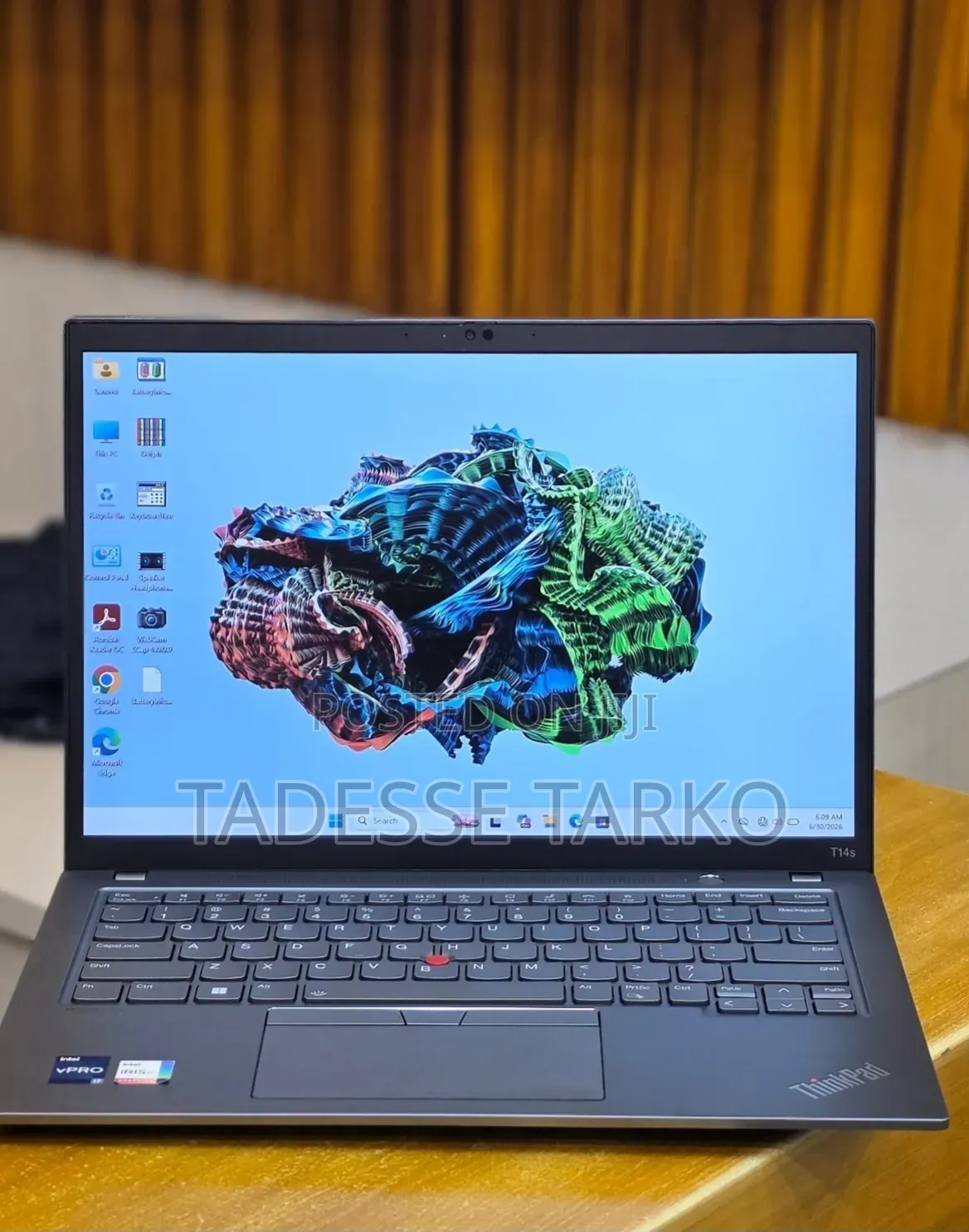 New Laptop Lenovo ThinkPad T14s G4 16GB Intel Core i7 SSD 512GB