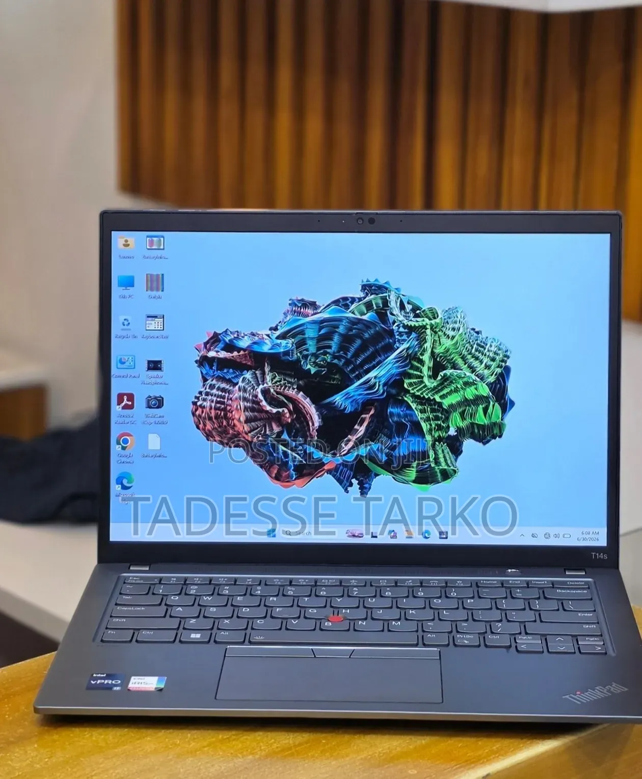New Laptop Lenovo ThinkPad T14s G4 16GB Intel Core i7 SSD 512GB
