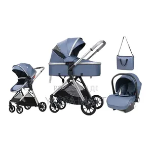 3 in 1 Premium Kids Stroller-ጥራቱን የጠበቀ የከተማ ጋሪ