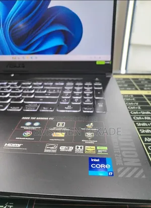 New Laptop Asus TUF Gaming F17 16GB Intel Core i7 SSD 1T