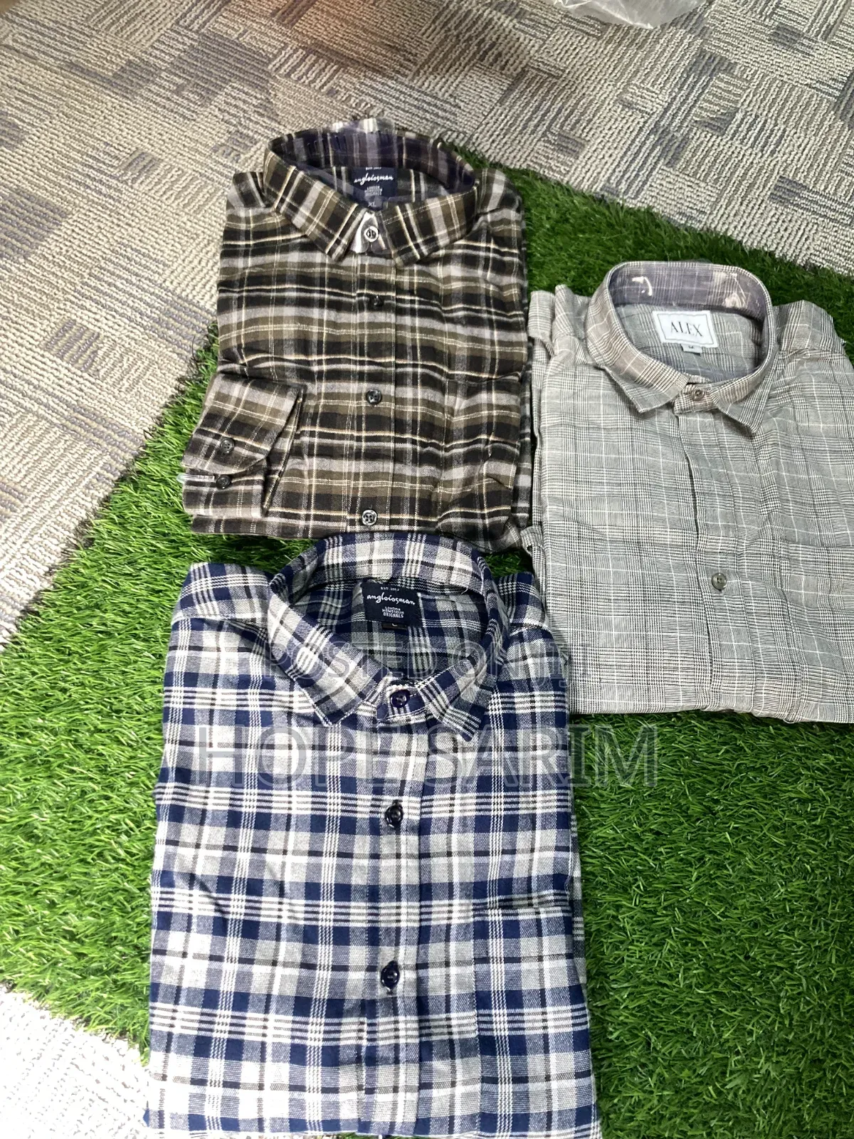 Angloiosman ALEX Plaid Flannel Shirts