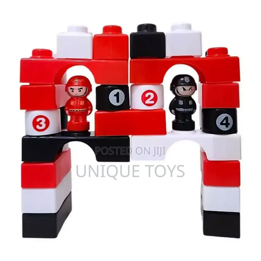  29-Piece Fire Rescue Building Blocks Set 
