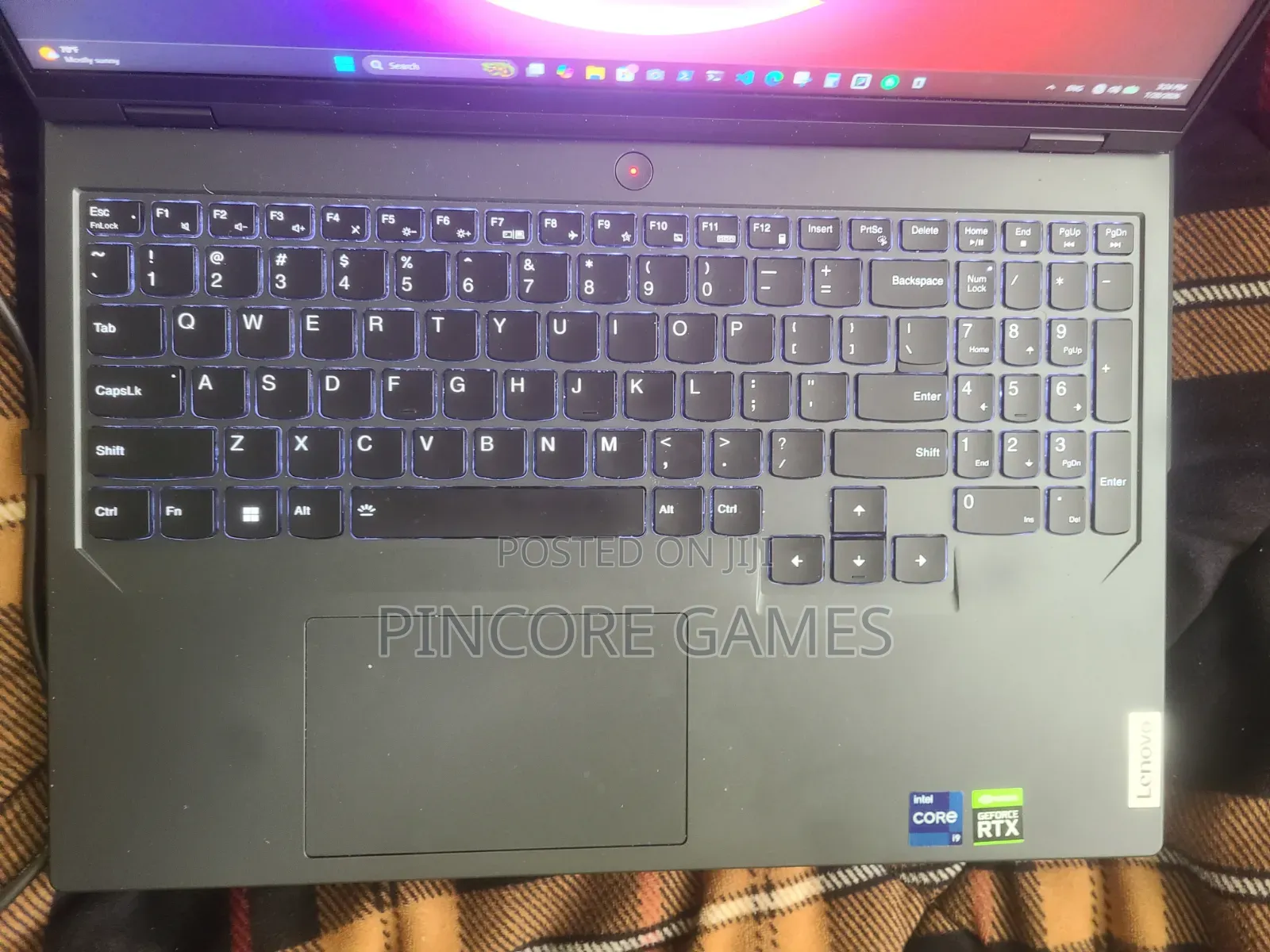 New Laptop Lenovo Legion 7 16GB Intel Core i9 SSD 1T