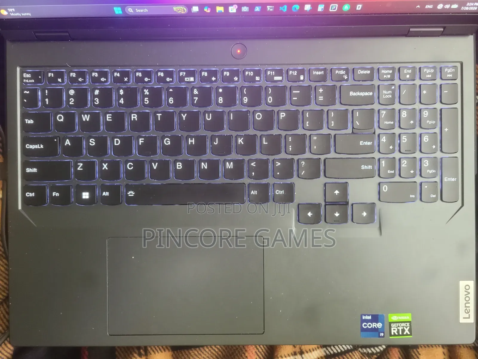 New Laptop Lenovo Legion 7 16GB Intel Core i9 SSD 1T
