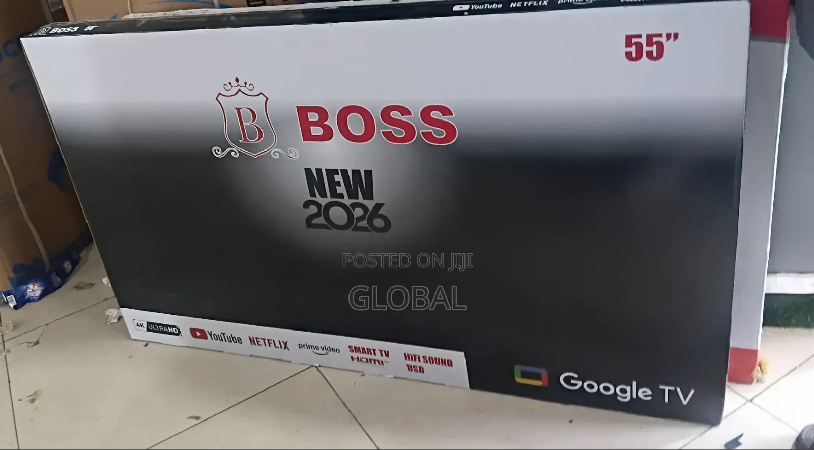 New 2026 55"inch Boss Google TV