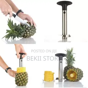 የአናናስ መቁረጫ እና መላጫ (Pineapple Cutter, Slicer Peeler)