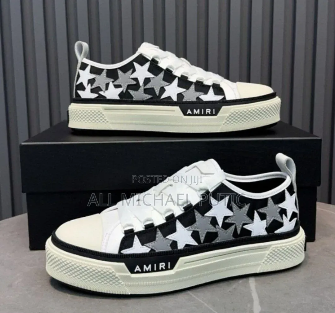 AMIRI Platform Stars Court Low Shoes