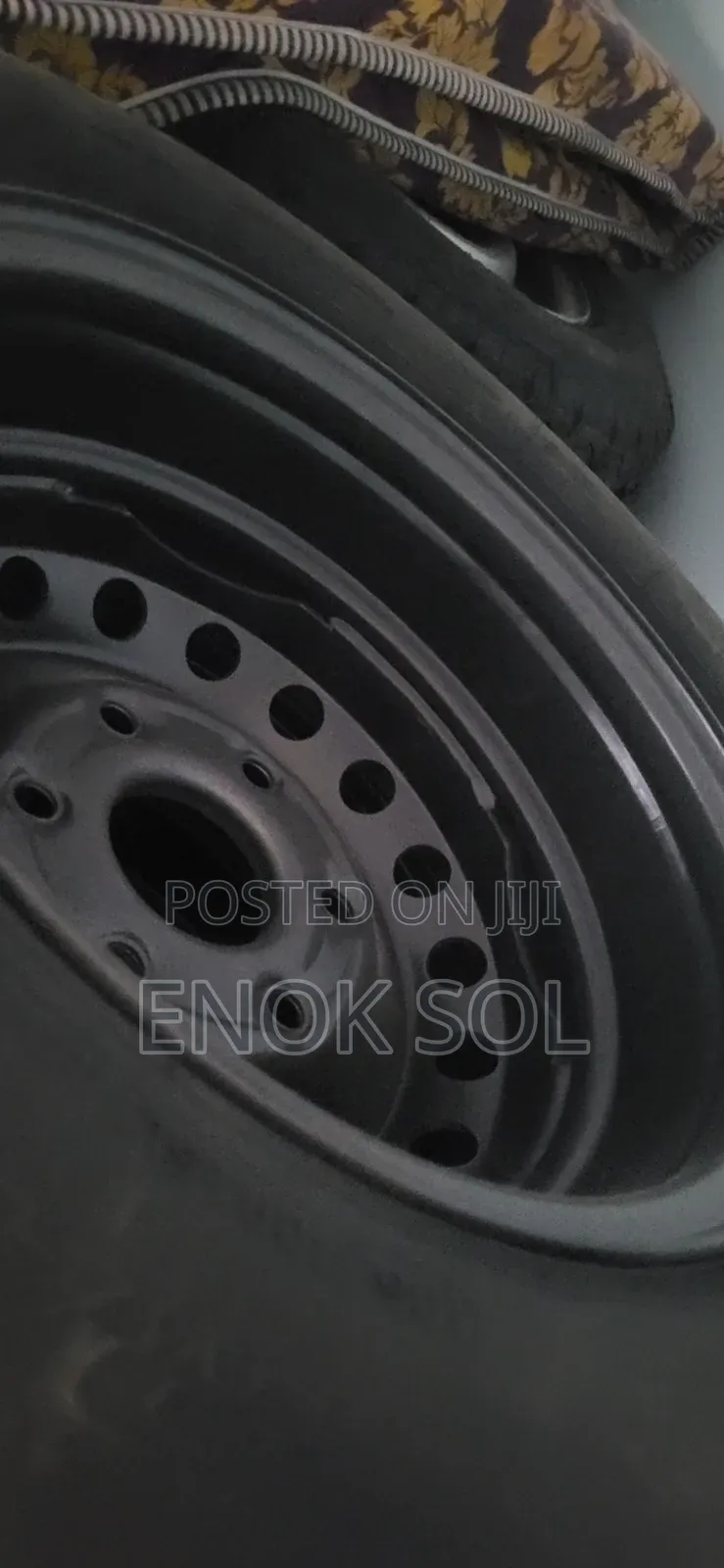 Tire With Rim(ቸርኬ)brand New