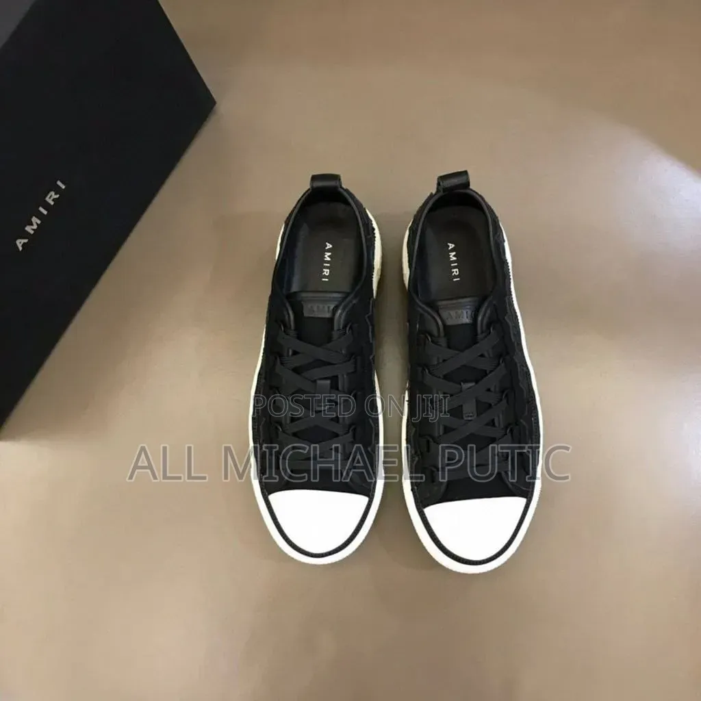 AMIRI Platform Stars Court Low Shoes