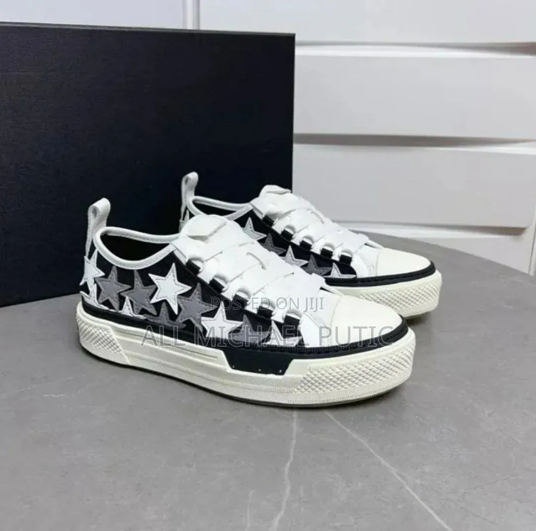 AMIRI Platform Stars Court Low Shoes
