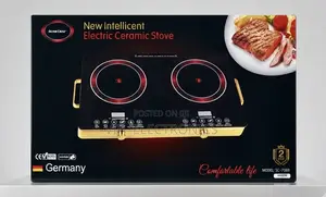 Silver Crest Electric Ceramic Stove. Designed With Dual Ceramic Cookin