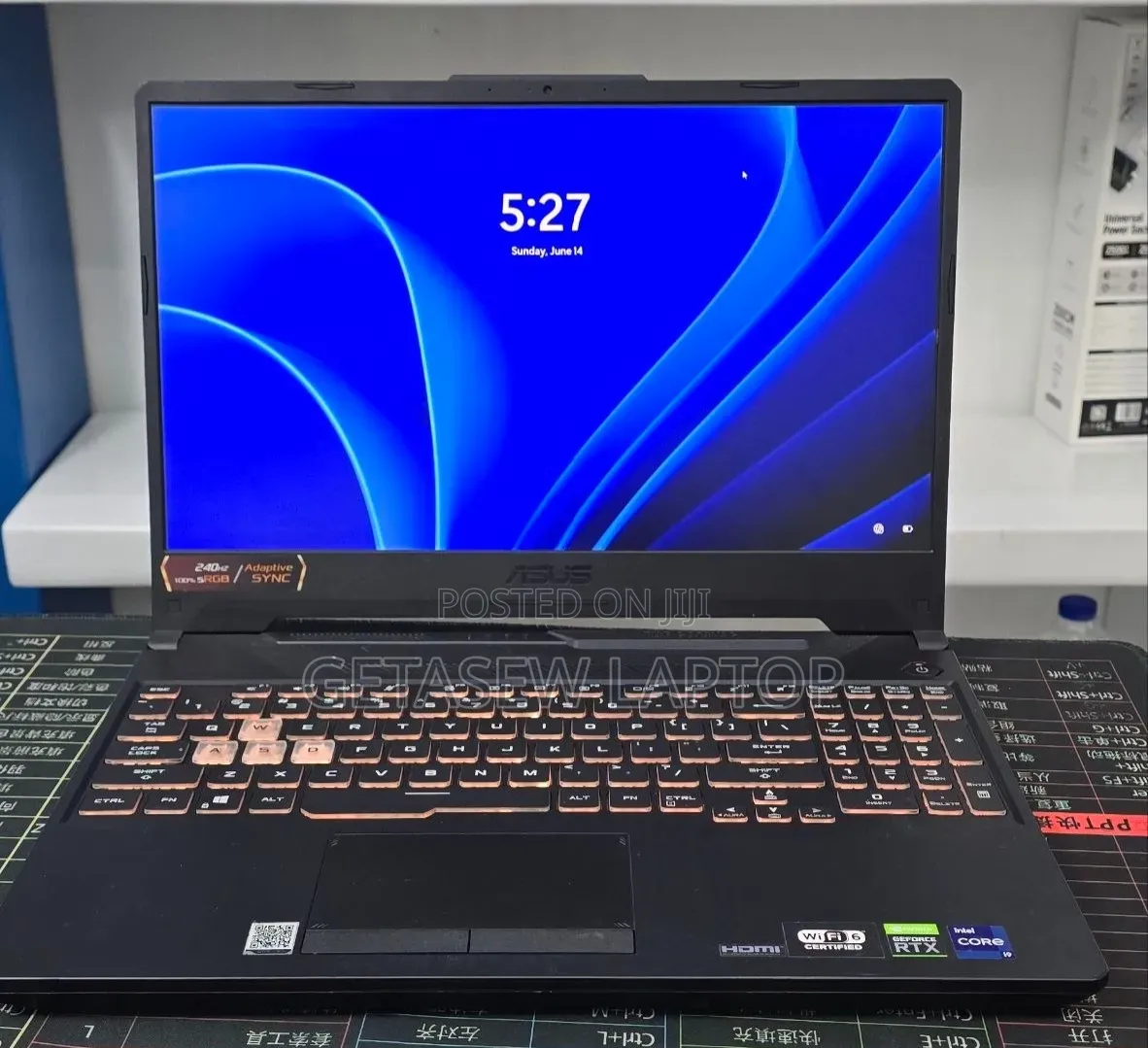 New Laptop Asus TUF Dash F15 16GB Intel Core i9 SSD 1T