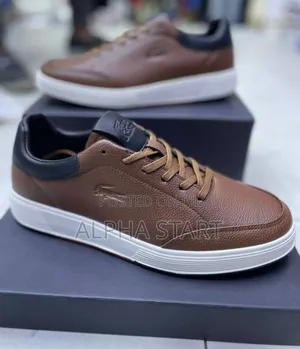 Lacoste Coclo Flat Sneakers Master Quality Flat Lather Shoes for Man'