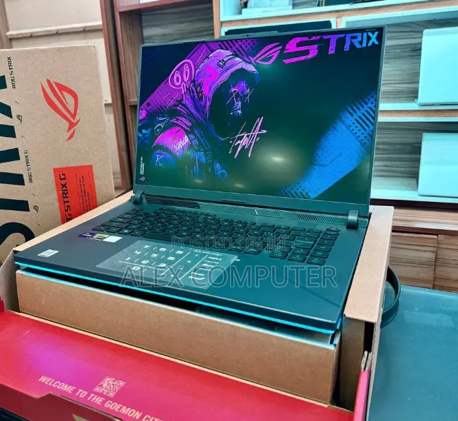 New Laptop Asus ROG Strix G16 G614 16GB Intel Core i9 SSD 1T