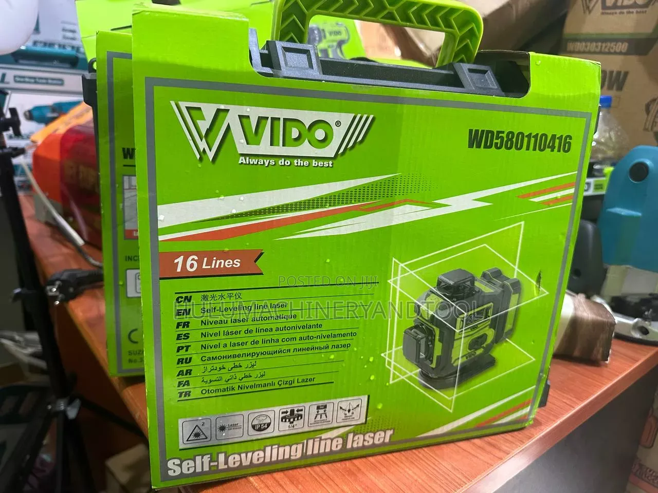 Vido 16 Lunes Self-Leveling Line Laser