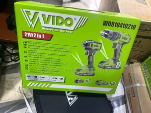VIDO 2-in-1 Brushless Impact Drill and Impact Driver Combo Kit